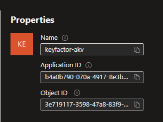 App registration object Id