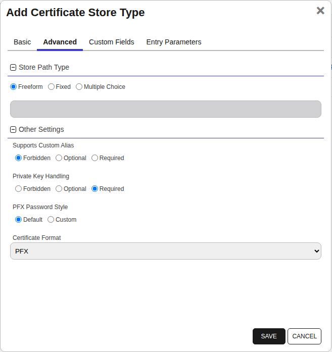 iDRAC Advanced Tab