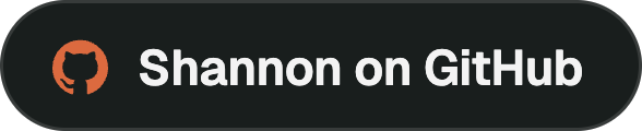Shannon on GitHub