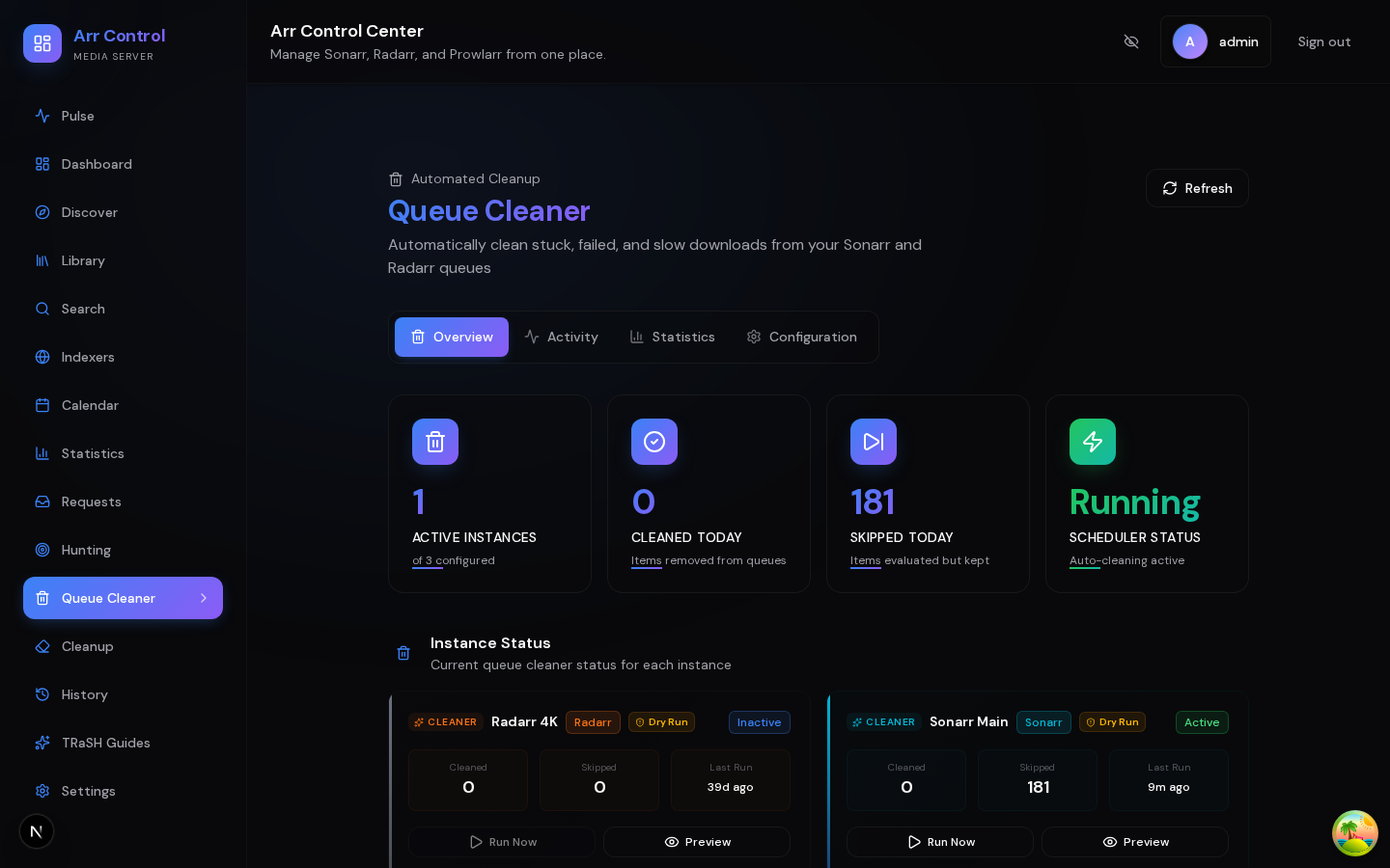 Queue Cleaner