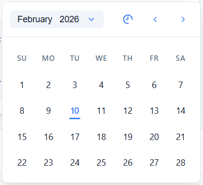 Angular AD Date Picker