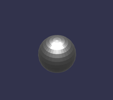 Animated morph sphere