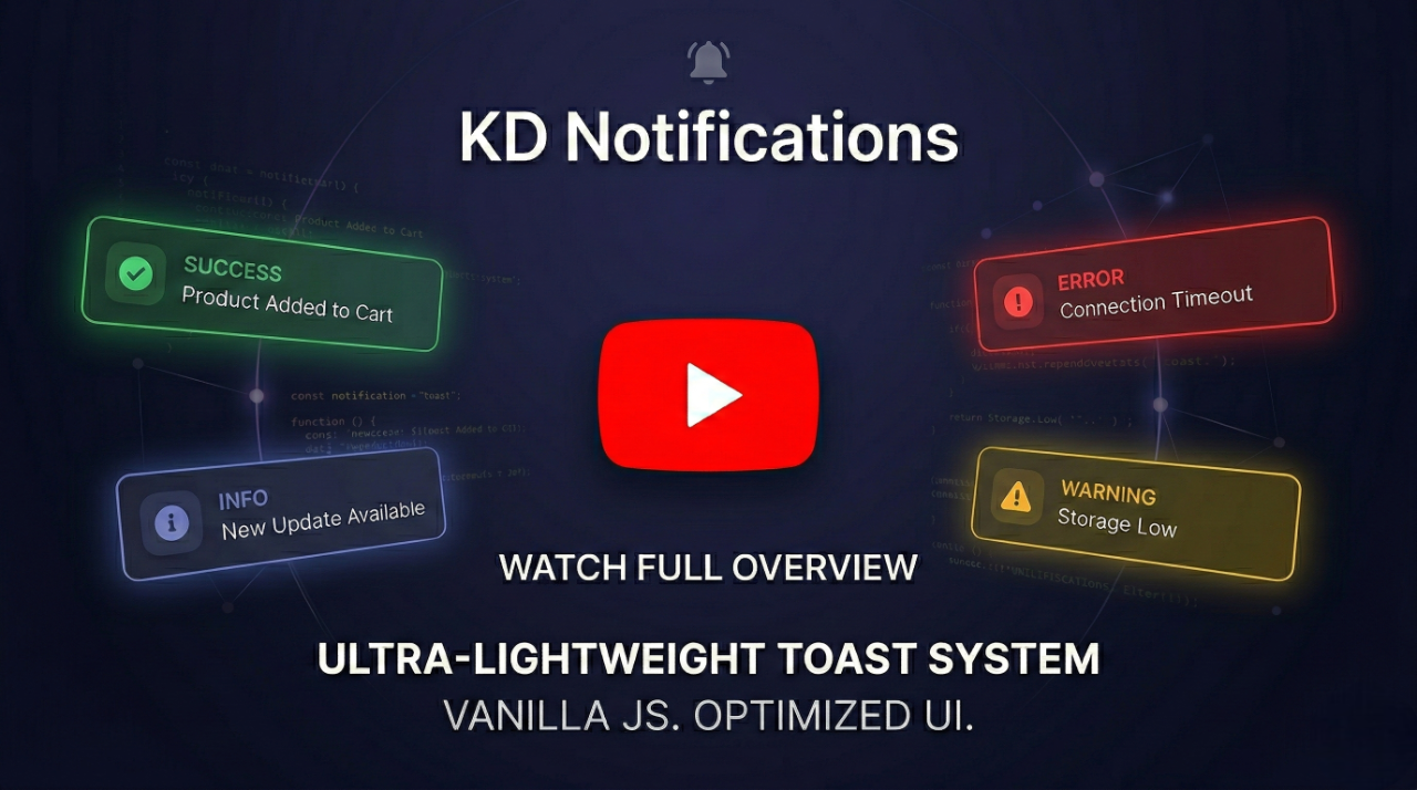 KD Notifications Overview