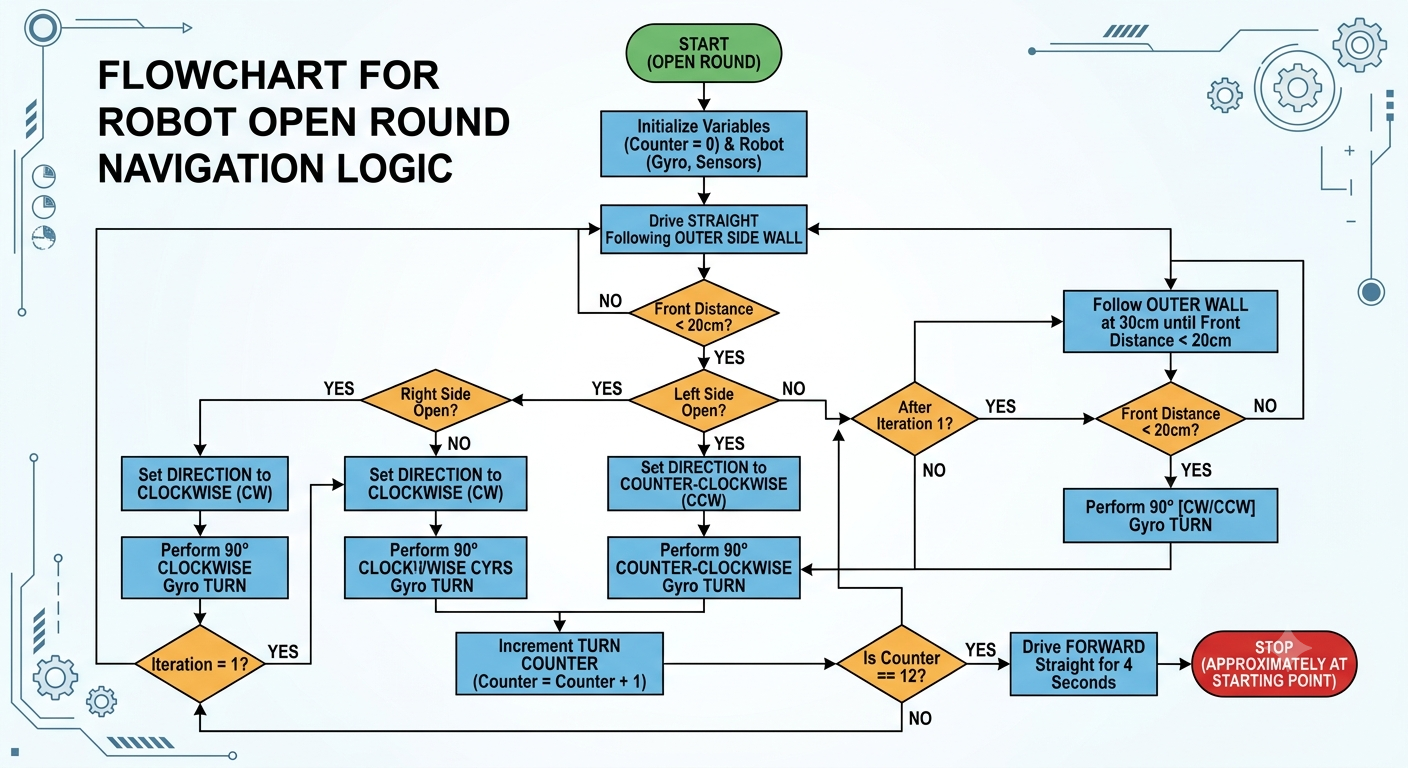 Open Round Logic