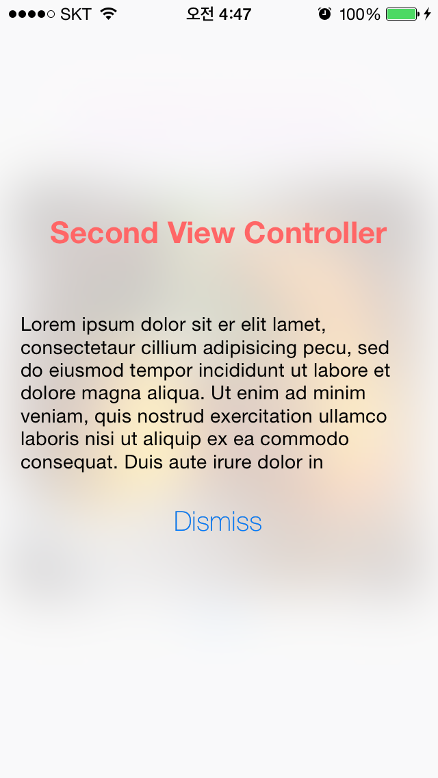 GitHub - KimDarren/WDBlurredViewController: :icecream: View controller ...