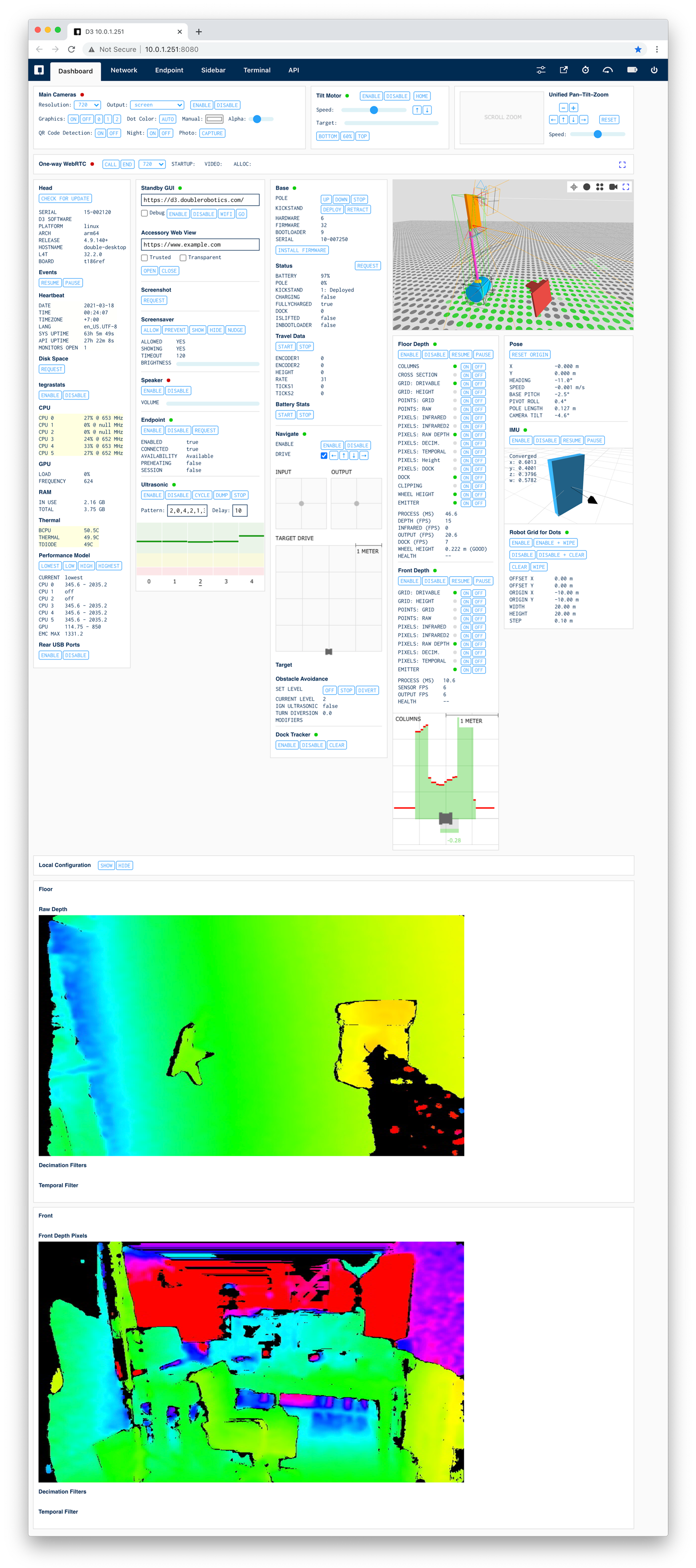 D3 Developer Monitor