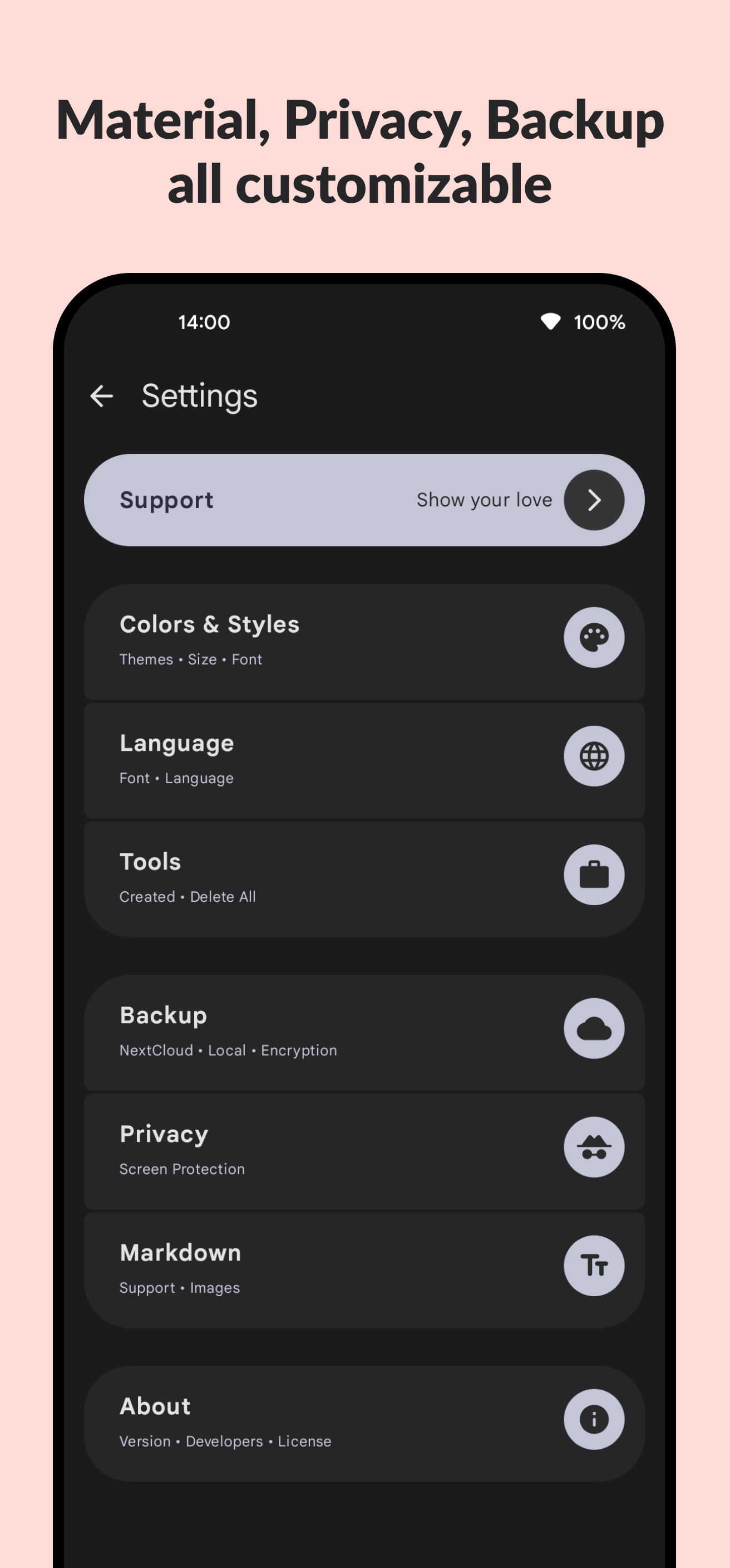 Screenshot 4 of Easy Notes — opens full size