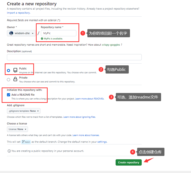 Create GitHub Repository