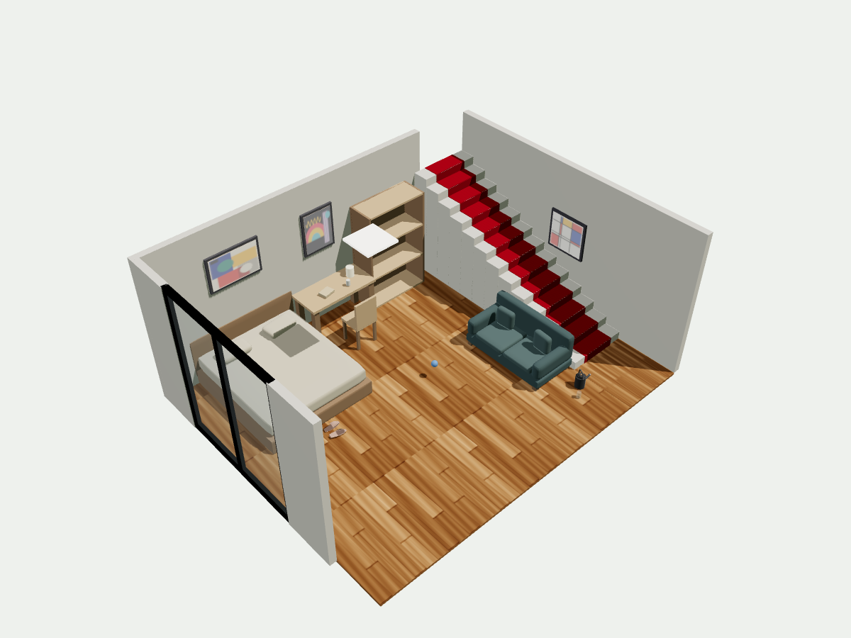 Bedroom scene
