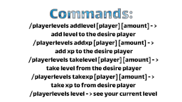 Player Levels | Fully Configurable | Database | Mesages | Xp per Level ...