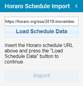 Schedule Import Before