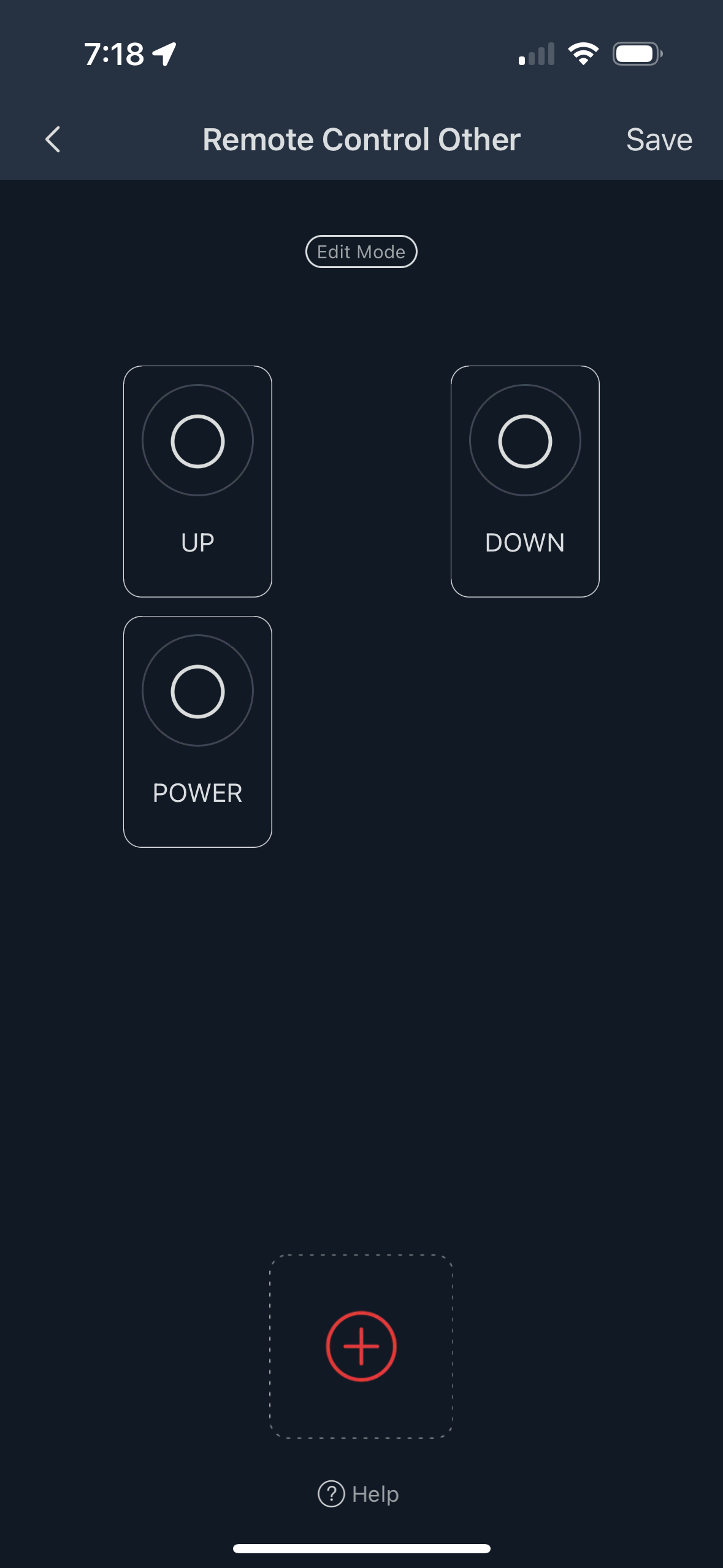 SwitchBot app device