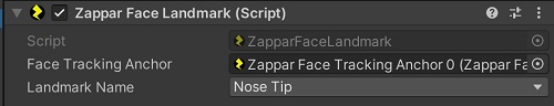 Face Landmark Settings