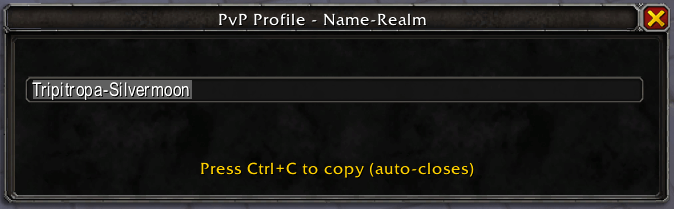 Name-Realm Dialog