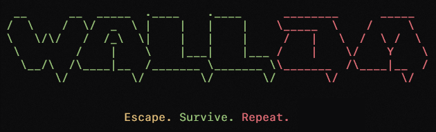 Wallom terminal game menu preview
