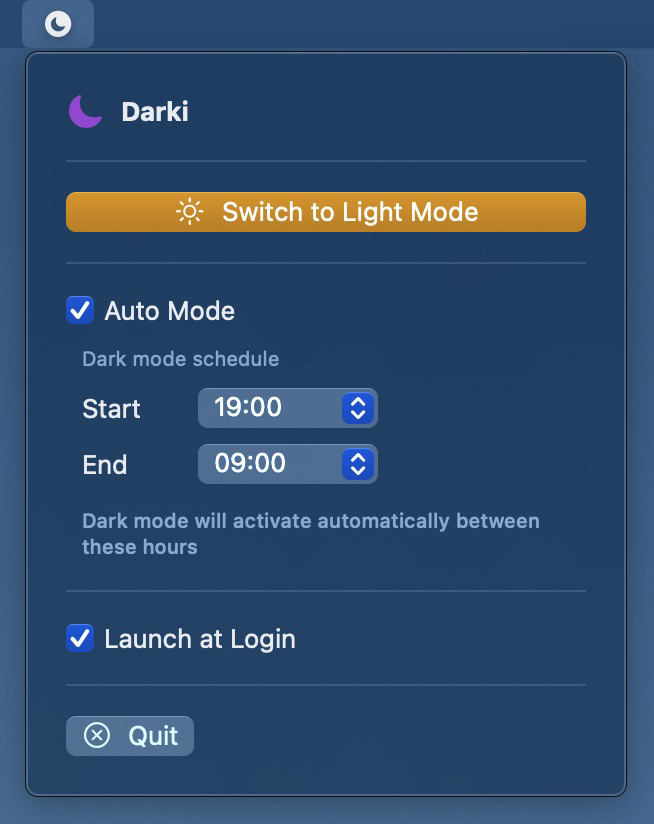 Darki screenshot 1