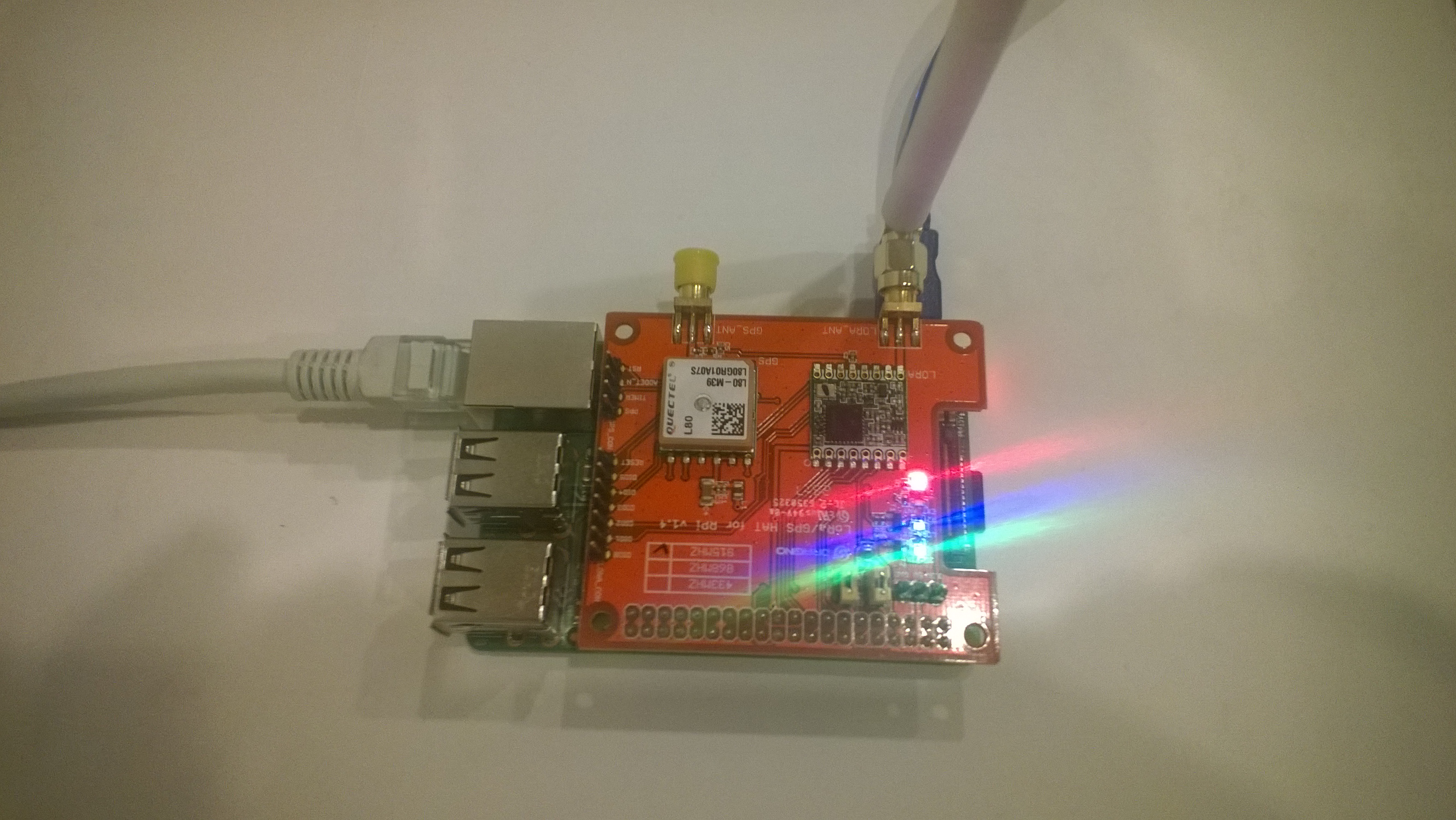 LoRa GPS HAT for Raspberry Pi