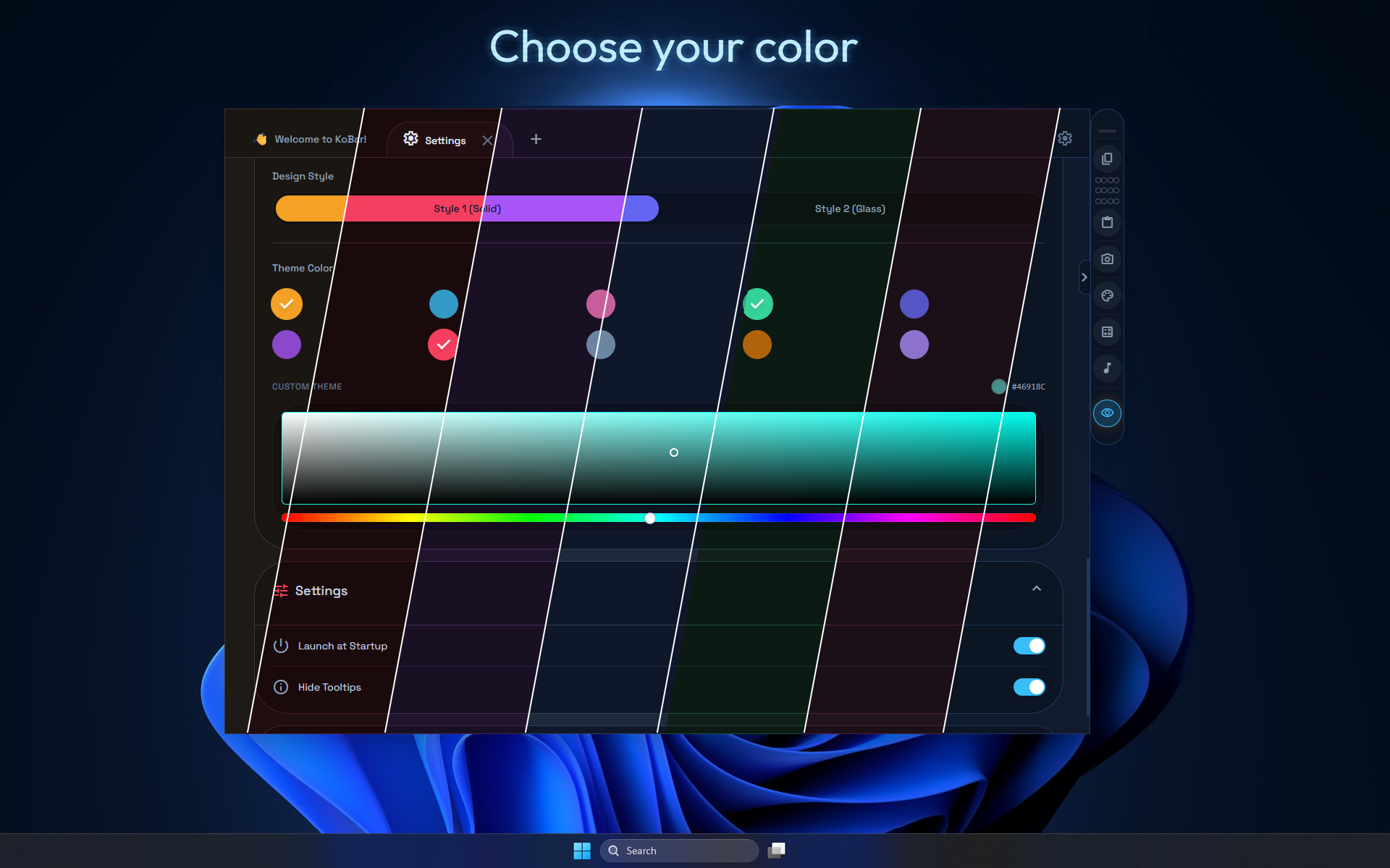 Localization and Colors