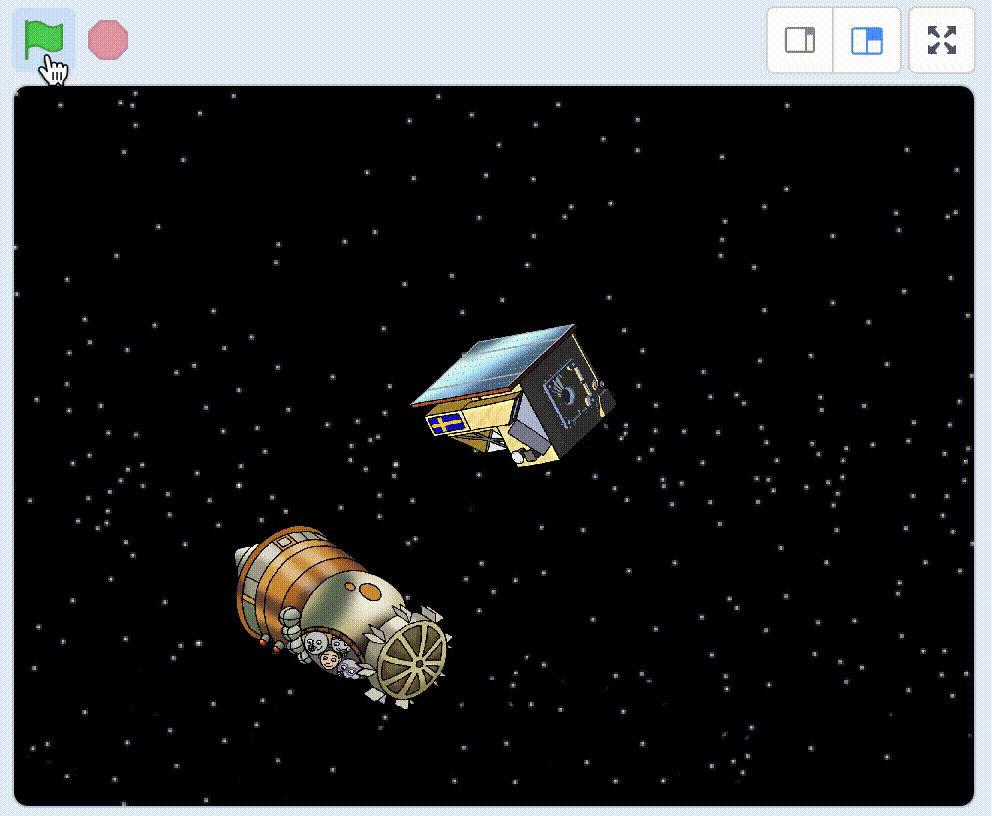 Code a game about space scrap (Math Playground, The space code ...