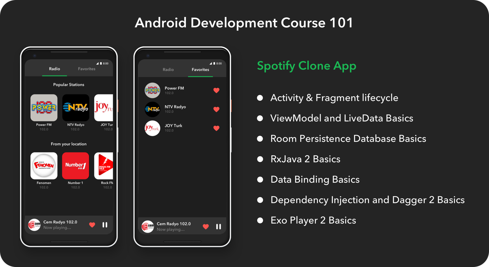 Android App Development Course : Full Android Course With 14 Real Apps