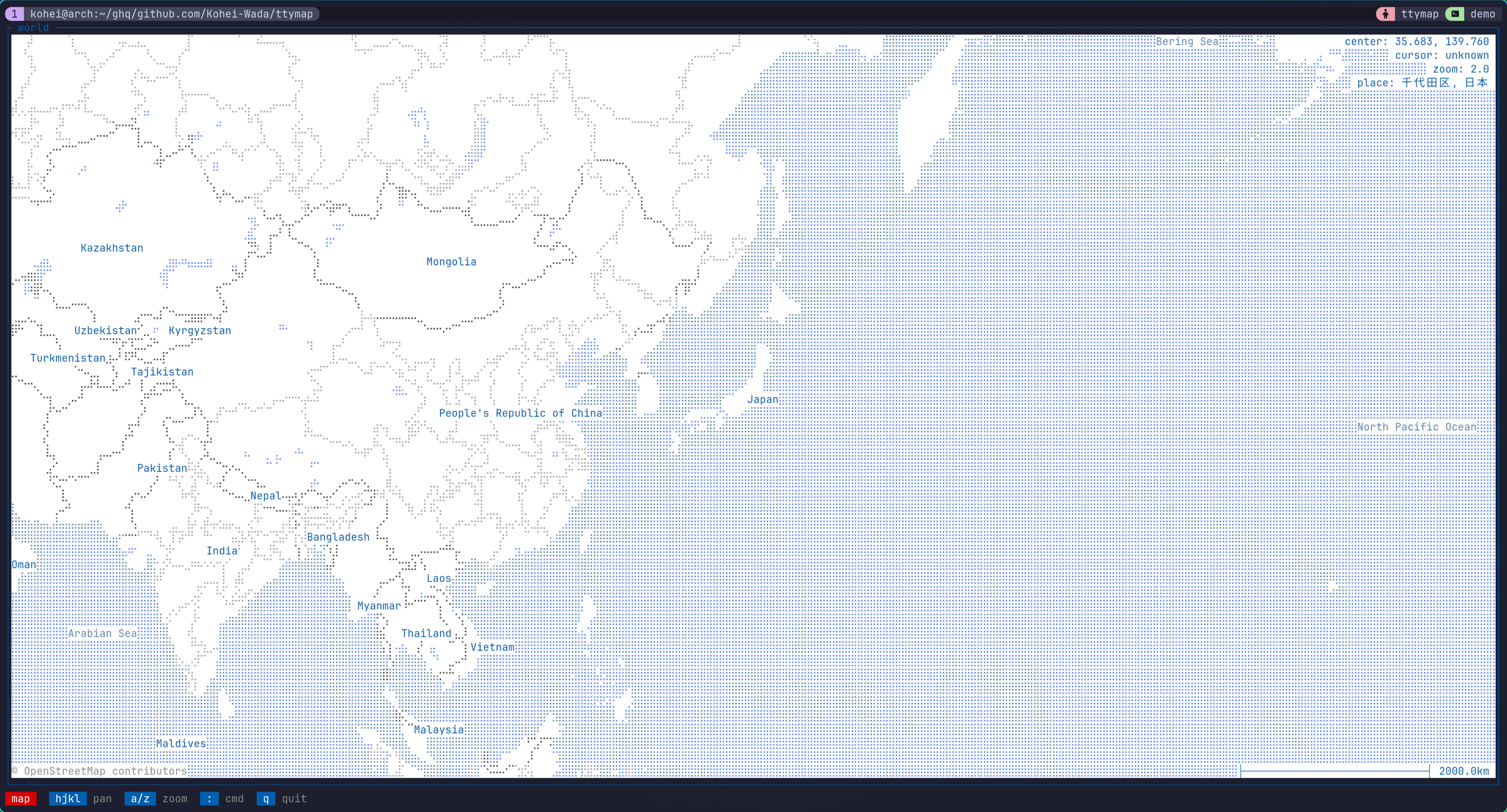 ttymap bright theme