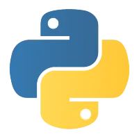 Python orgramming language logo