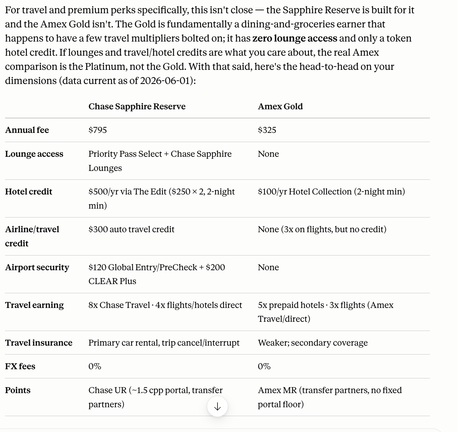 Compare cards — part 1
