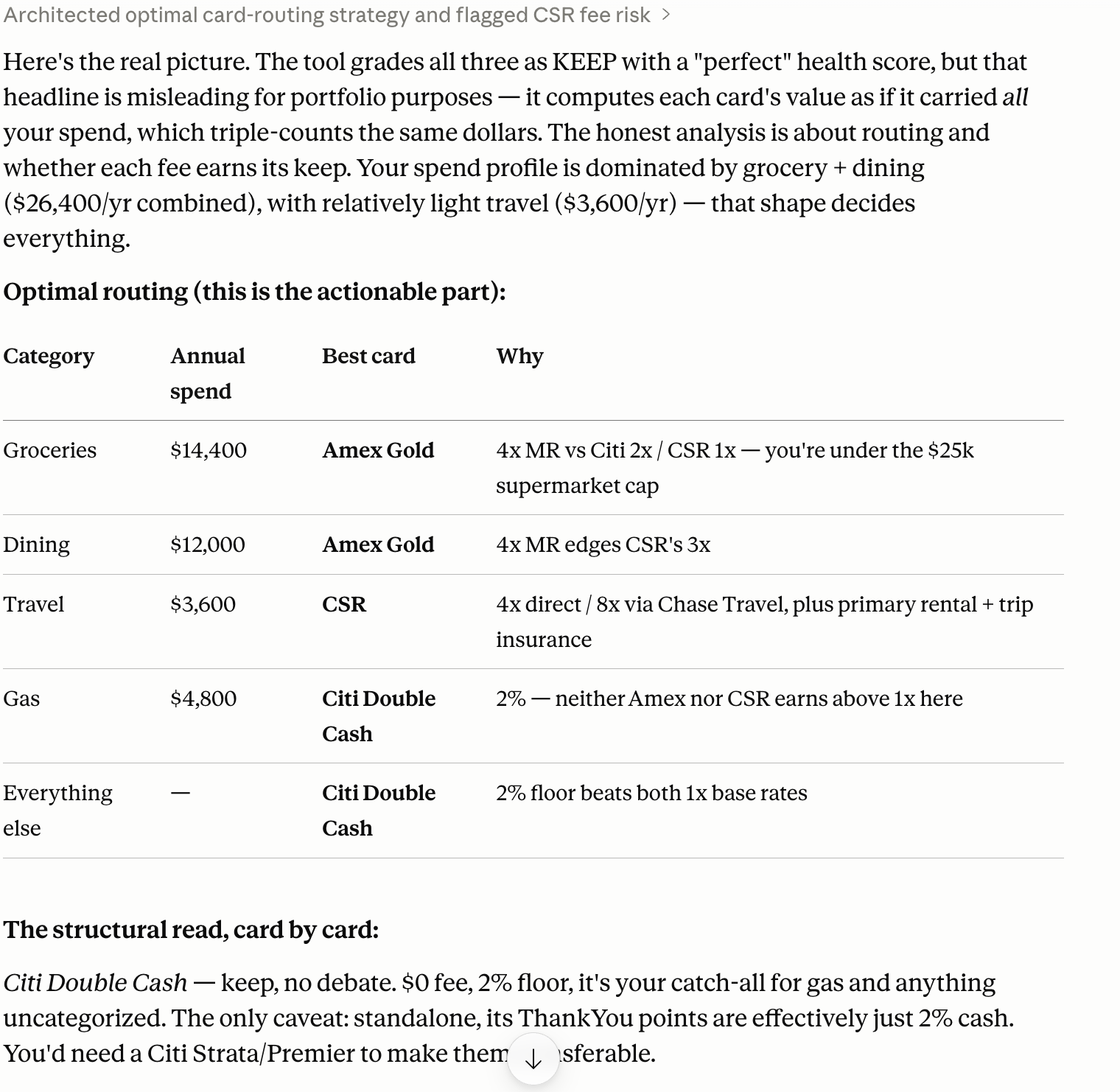 Portfolio review — part 1