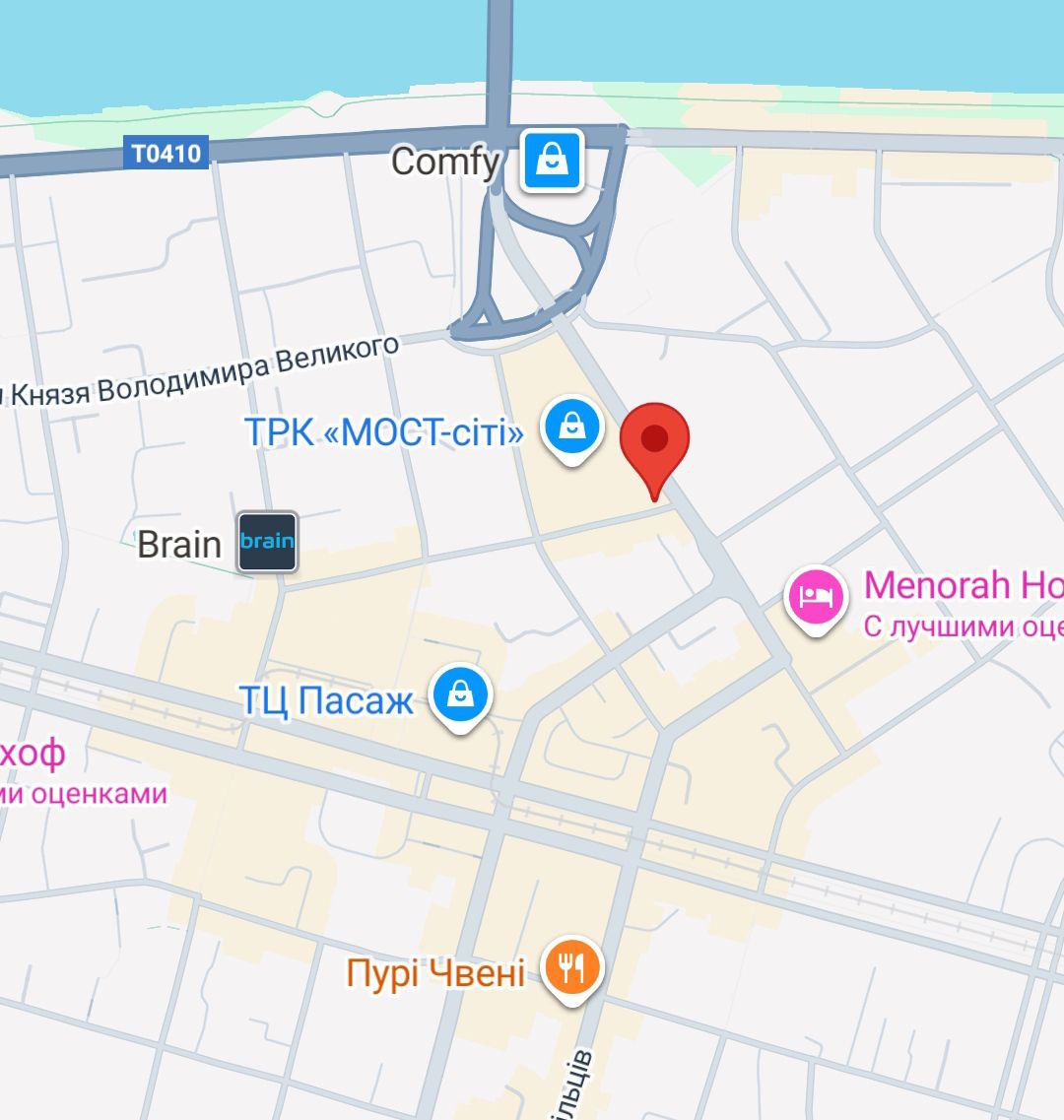 Карта Google Maps