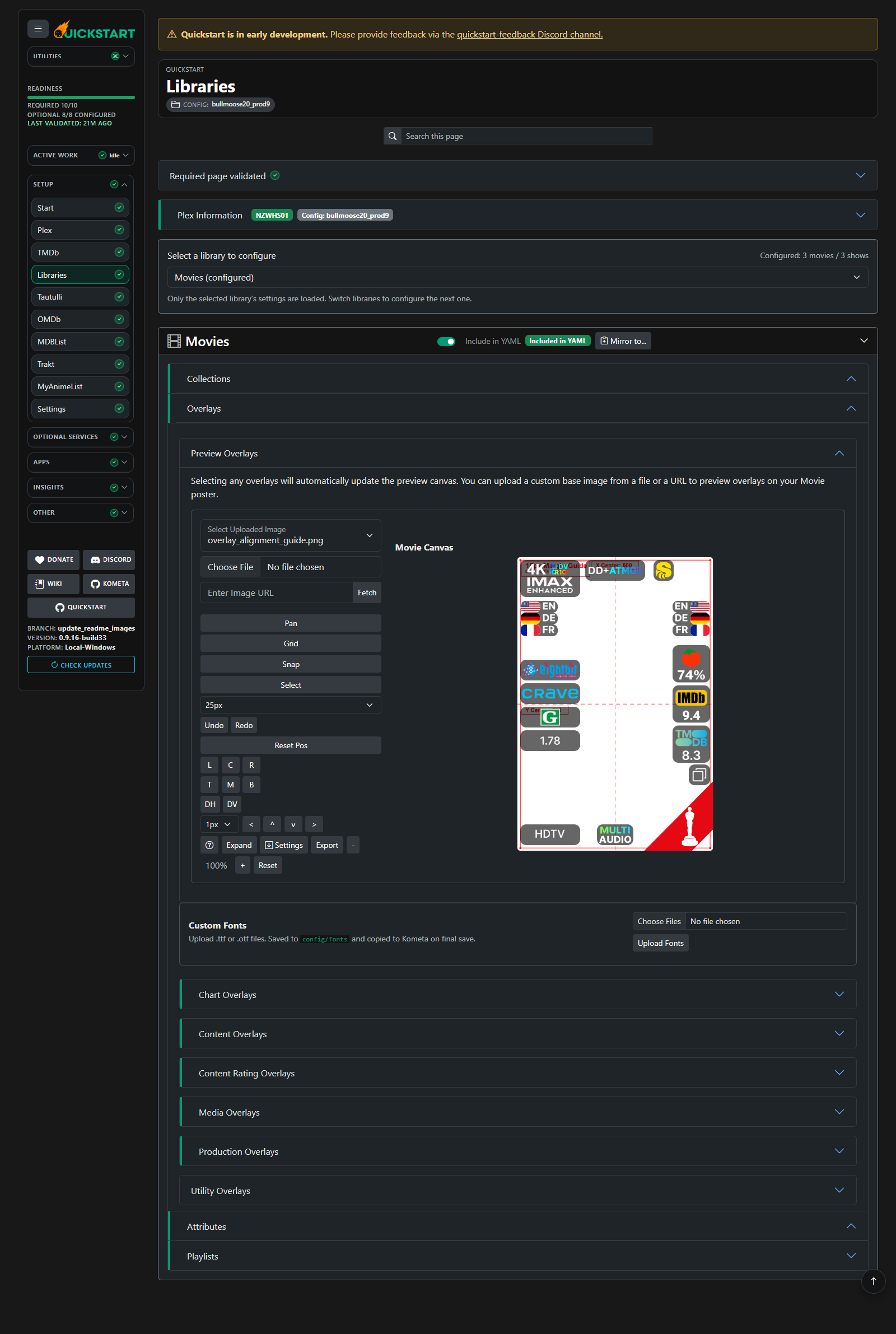 Overlay Preview Canvas