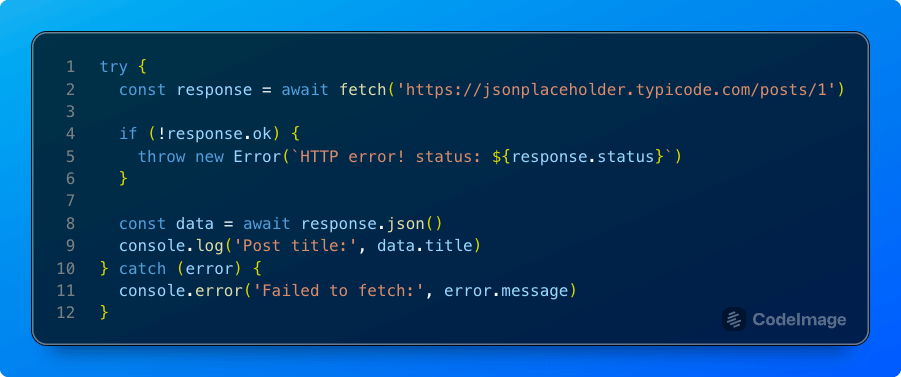 How to make an HTTP request in Node.js