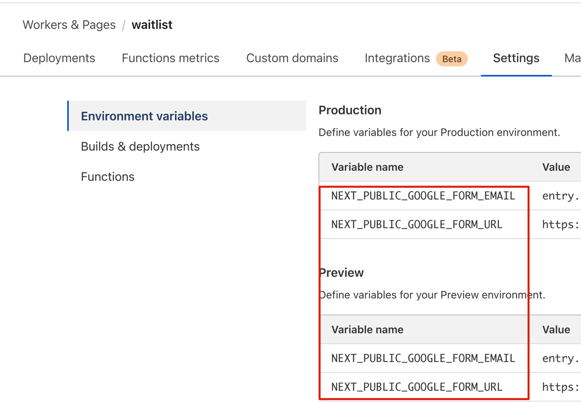 Cloudflare Pages Setup