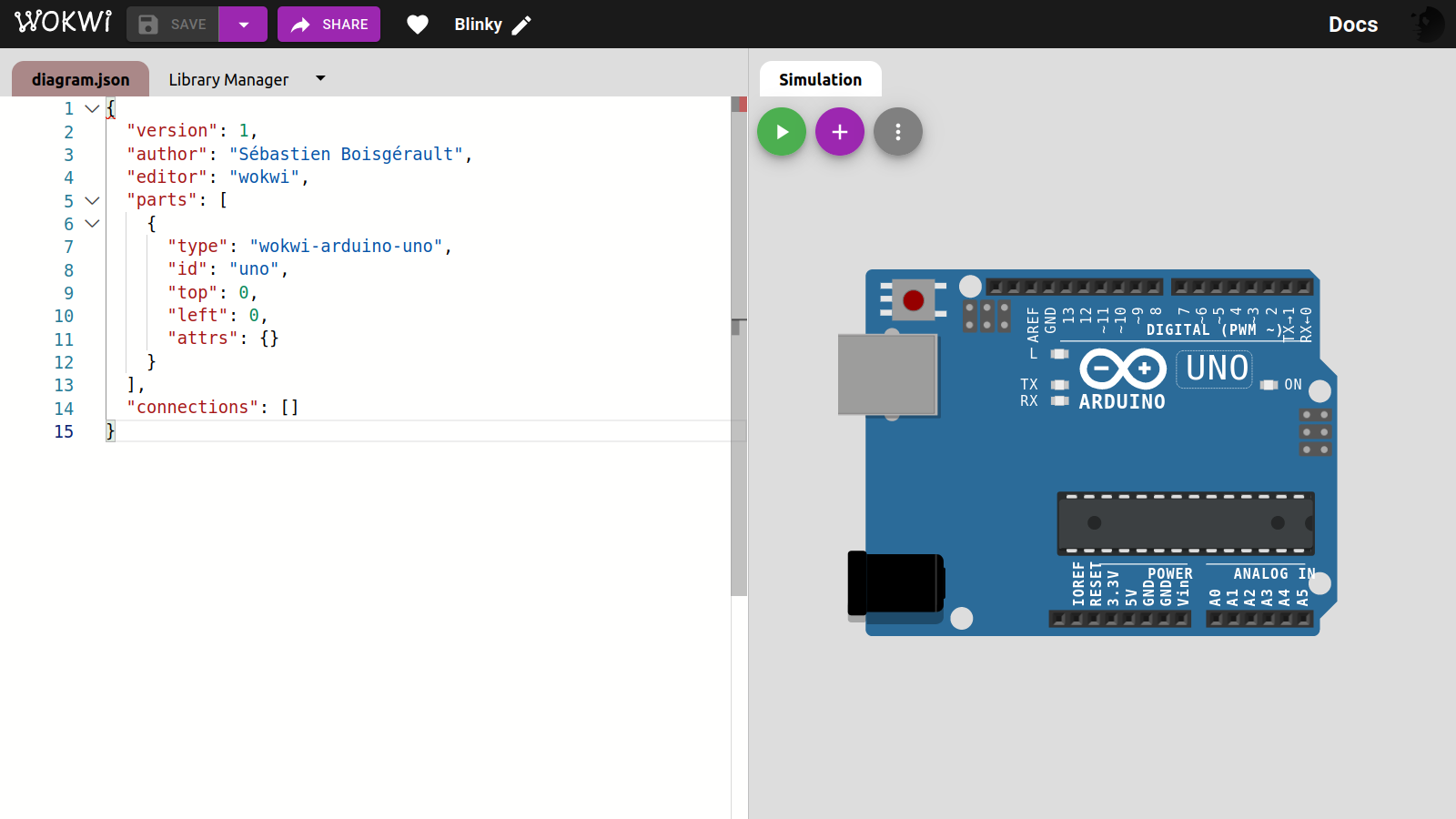 WokWi – Online Arduino Simulator