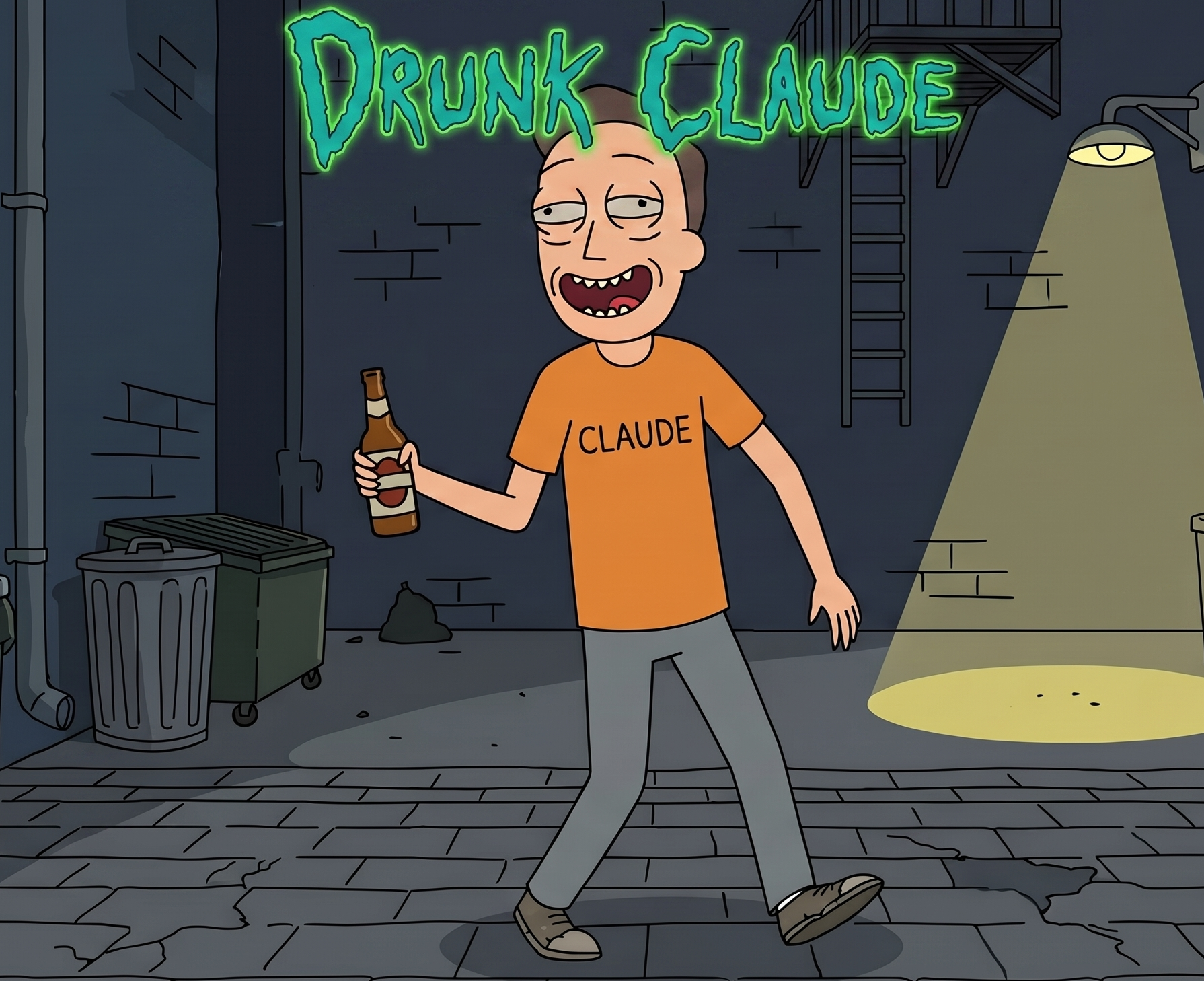 Drunk Claude