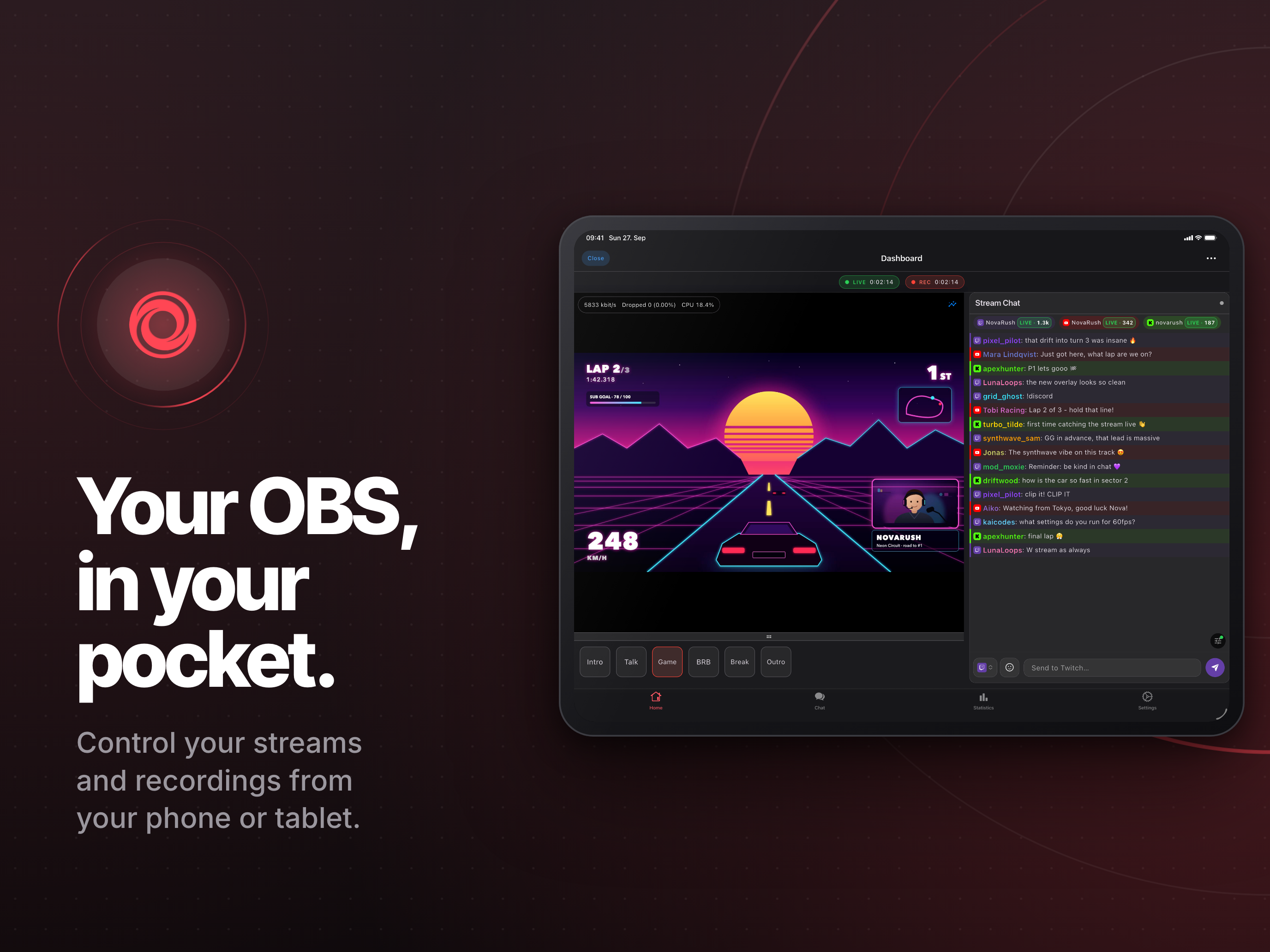 Your OBS, in your pocket