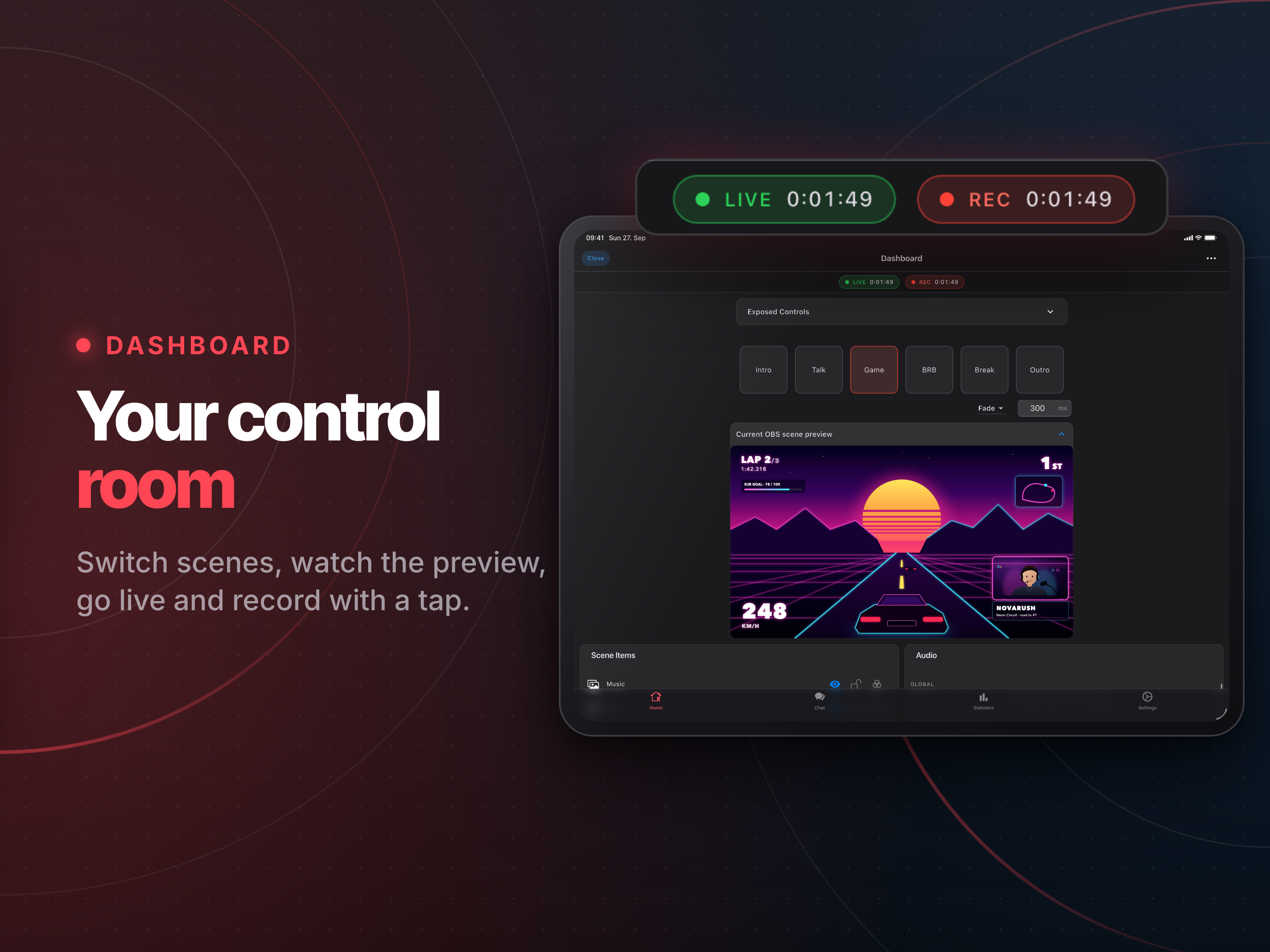 Your control room