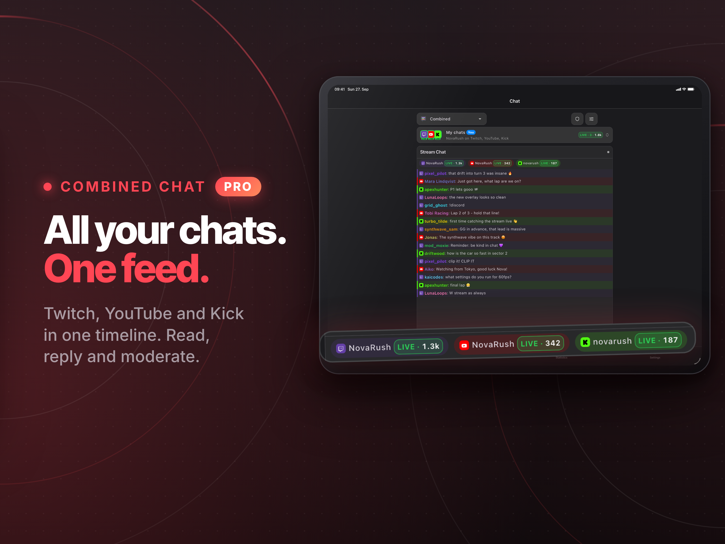 All your chats, one feed