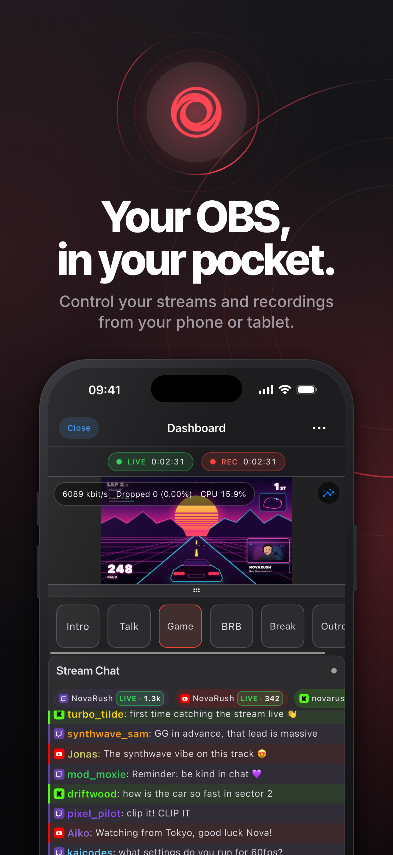 Your OBS, in your pocket