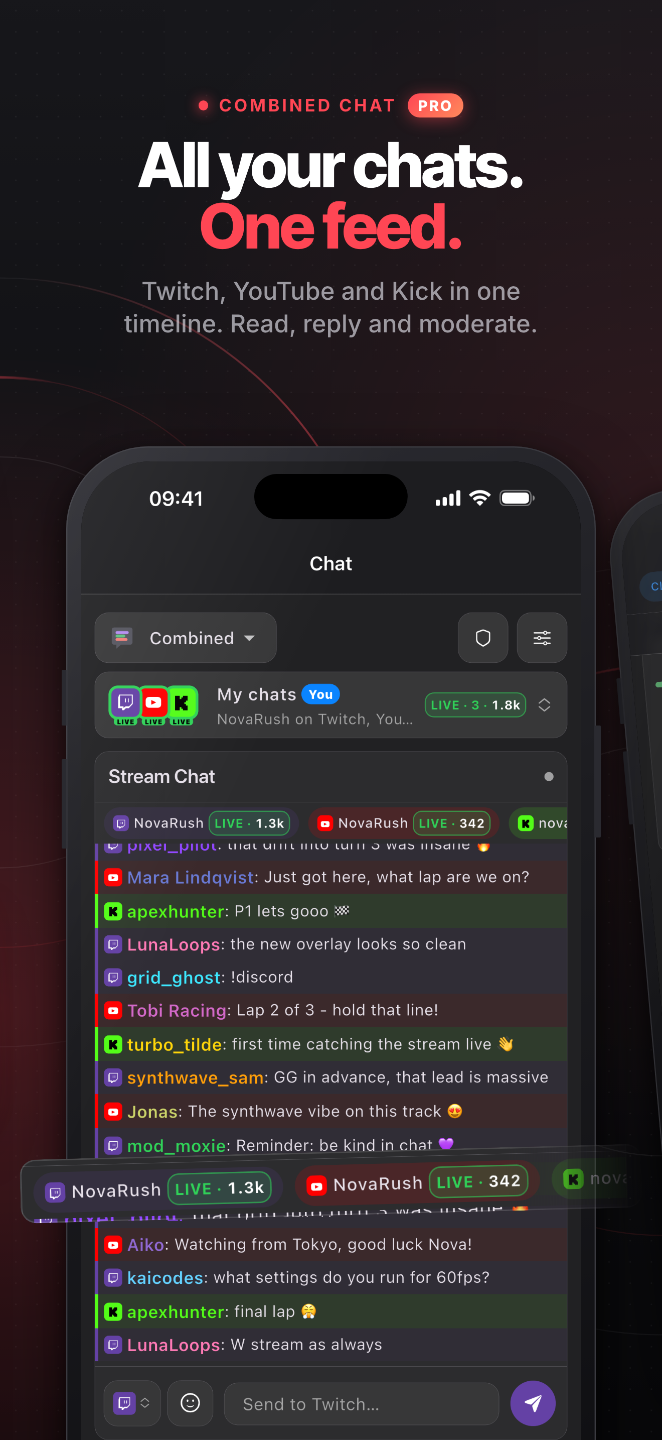 All your chats, one feed