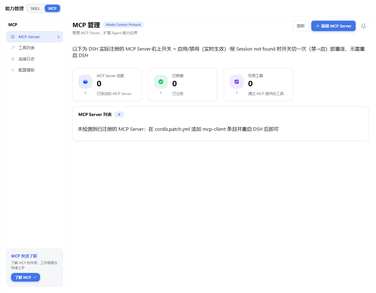 MCP 管理