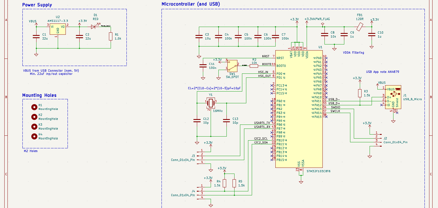 STM32F103-dev board, from the project README