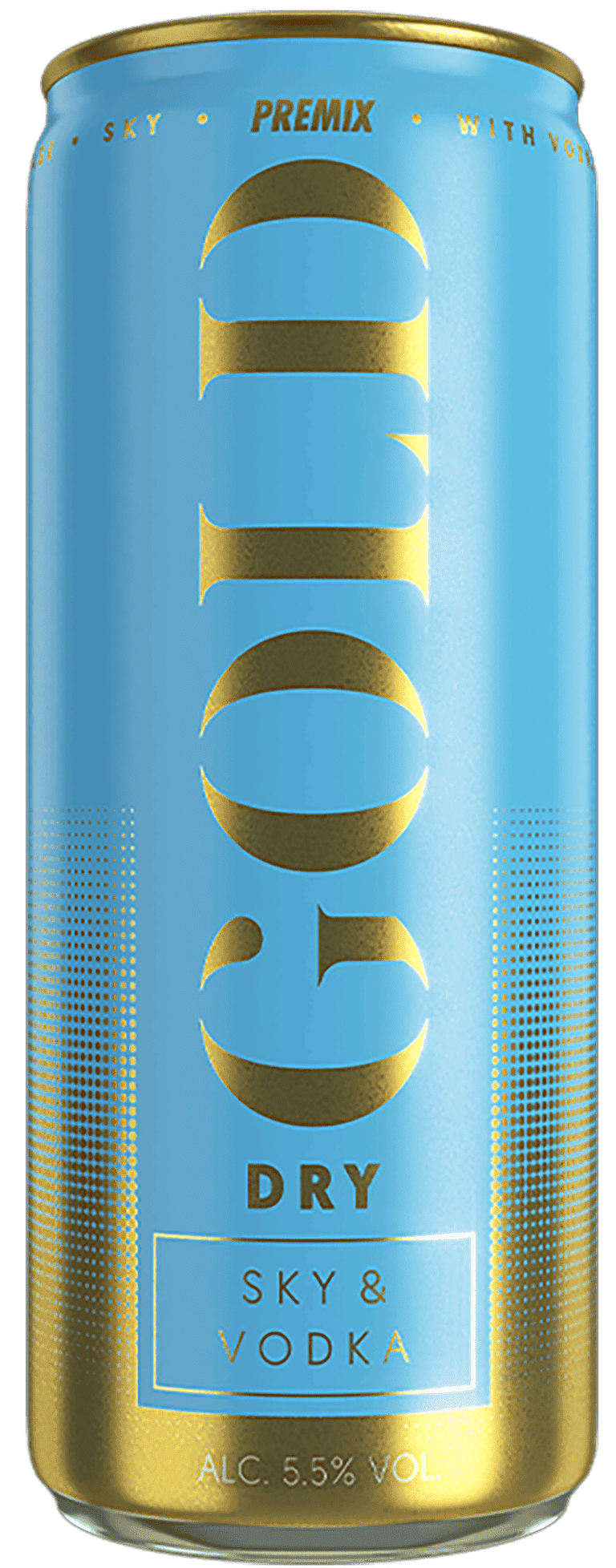 Gold Dry Sky Premix