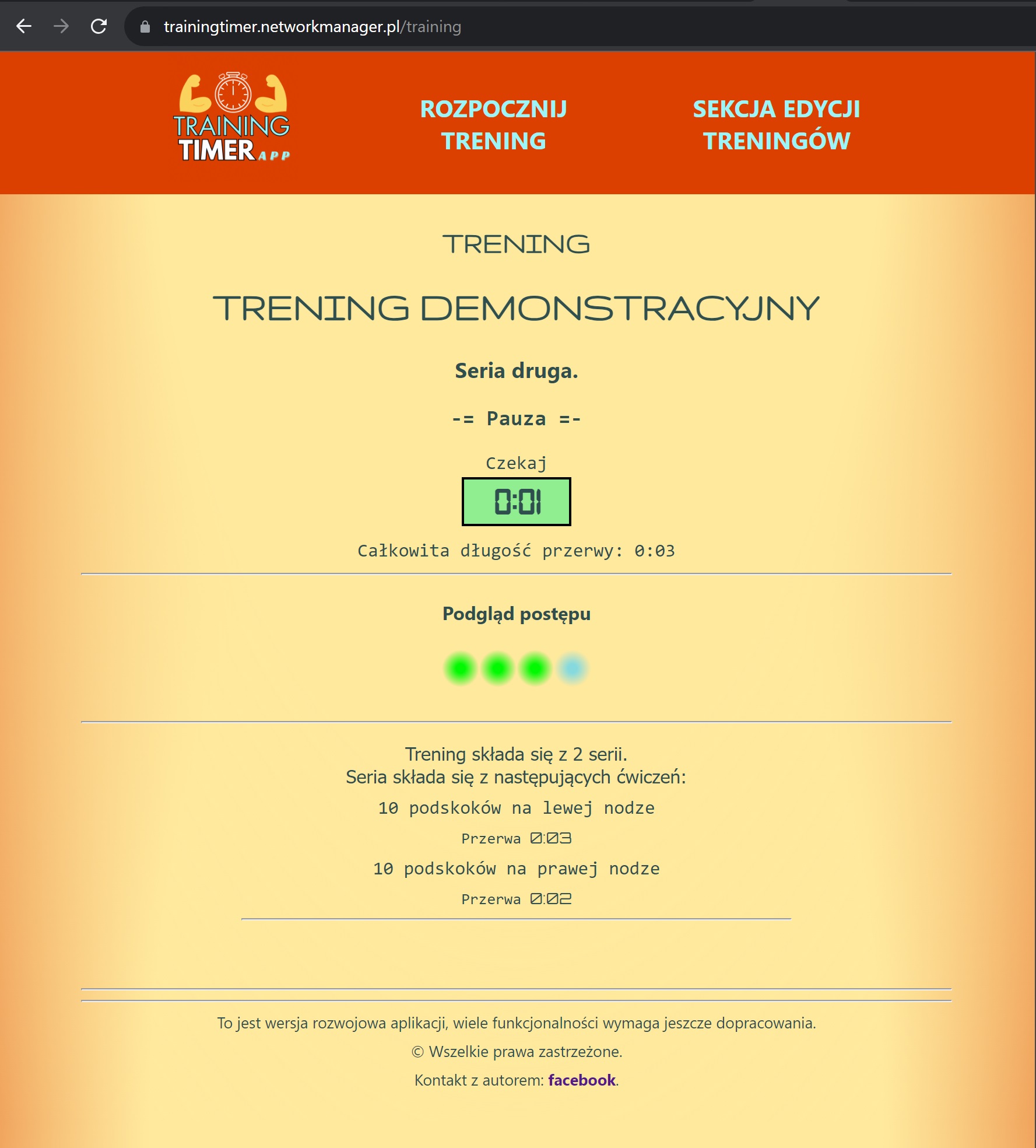 GitHub - KrisKrzysztof/TreningTimerApp-backend