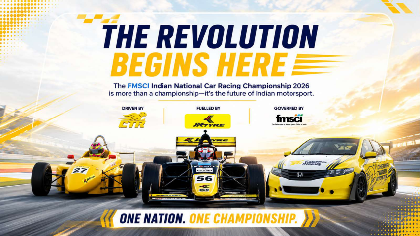 CTR Jk Tyre Indian National Car Racing Championship — page 10