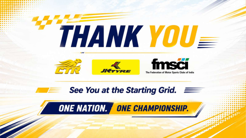 CTR Jk Tyre Indian National Car Racing Championship — page 11