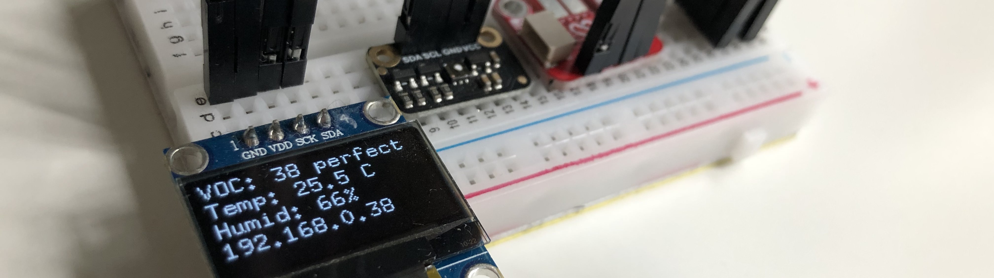 Breadboard setup