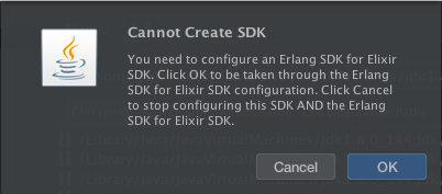 Cannot Create SDK