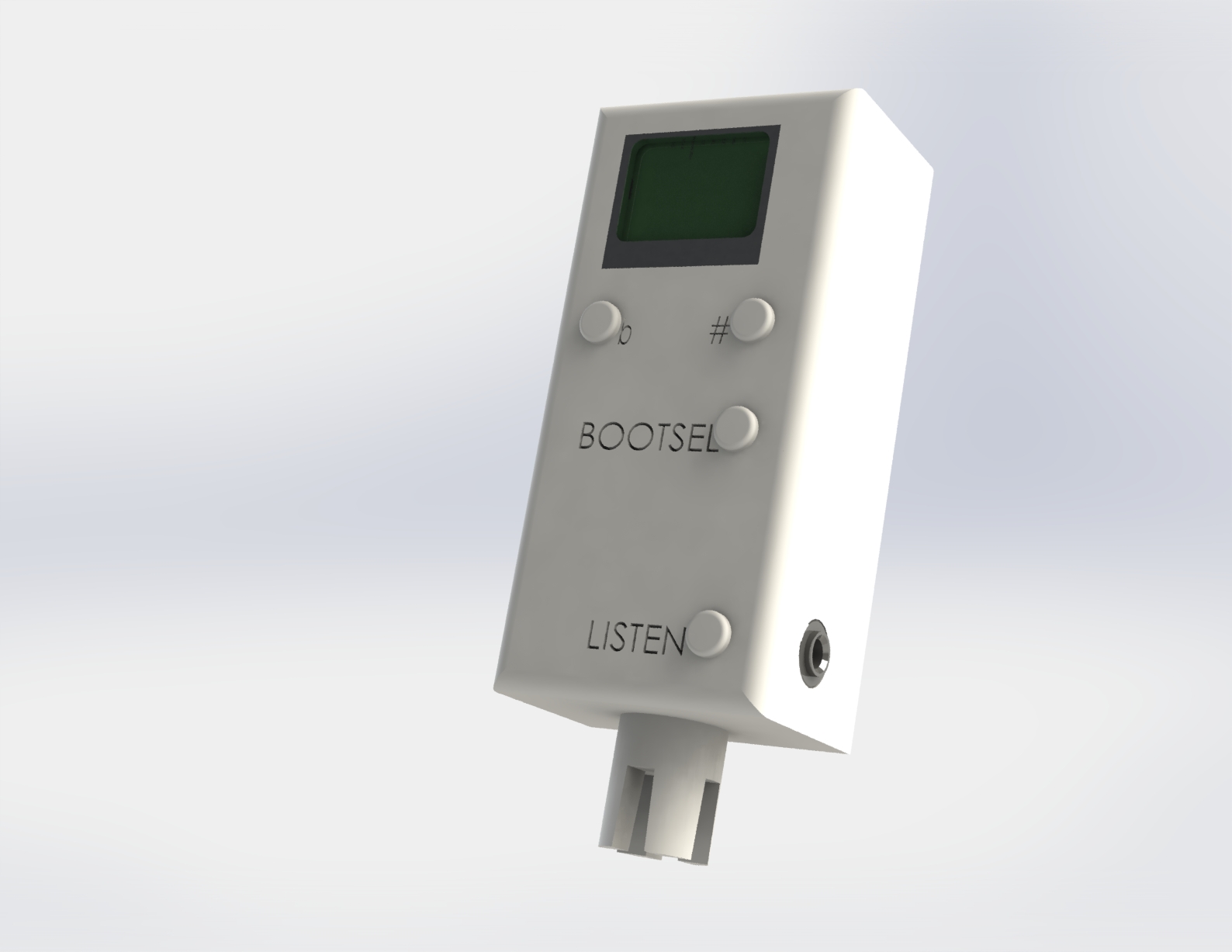 Pi pico guitar tuner, from the project README