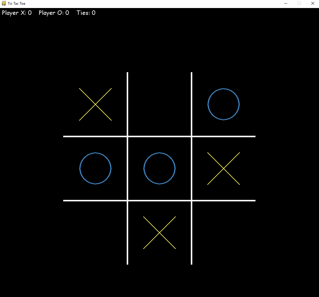 GitHub - francofgp/Tic-Tac-Toe-Gym: This is the Tic-Tac-Toe game made with  Python using the PyGame library and the Gym library to implement the AI  with Reinforcement Learning