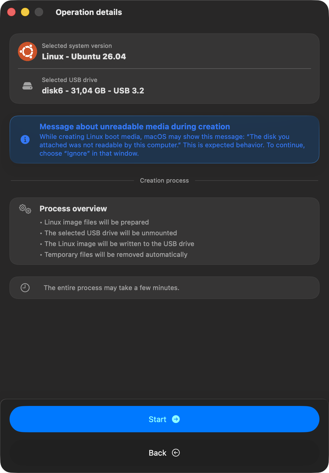 macUSB — скриншот 5